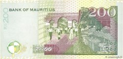 200 Rupees MAURITIUS  2001 P.52b VF+