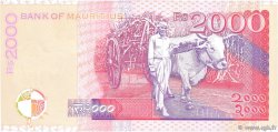 2000 Rupees MAURITIUS  1999 P.55 ST