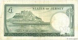 1 Pound JERSEY  1963 P.08a MB