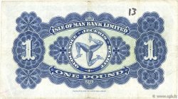 1 Pound ÎLE DE MAN  1958 P.06d q.BB