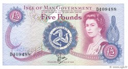 5 Pounds ÎLE DE MAN  1979 P.35Aa SUP