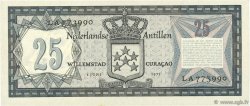 25 Gulden ANTILLE OLANDESI  1972 P.10b FDC
