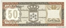 50 Gulden NETHERLANDS ANTILLES  1972 P.11b UNC