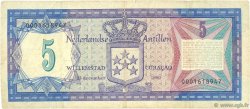 5 Gulden ANTILLE OLANDESI  1980 P.15a BB