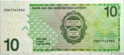 10 Gulden NETHERLANDS ANTILLES  1998 P.28a ST