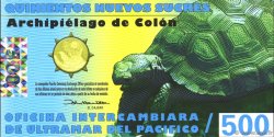 500 Nouveaux Sucres GALAPAGOS-INSELN  2011  ST