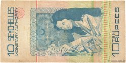 10 Rupees SEYCHELLES  1979 P.23a MB
