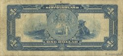 1 Dollar NEWFOUNDLAND  1920 P.A14d G
