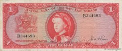 1 Dollar TRINIDAD and TOBAGO  1964 P.26a F+