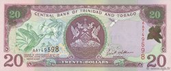 20 Dollars TRINIDAD E TOBAGO  2002 P.44b q.FDC