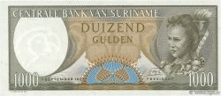 1000 Gulden SURINAM  1963 P.124 ST