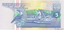 5 Gulden SURINAM  1995 P.136b UNC