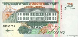 25 Gulden SURINAME  1998 P.138d FDC
