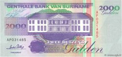 2000 Gulden SURINAM  1995 P.142 ST