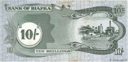 10 Shillings BIAFRA  1968 P.04 EBC