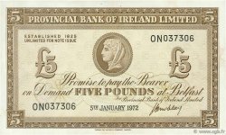 5 Pounds IRLANDE DU NORD  1972 P.246