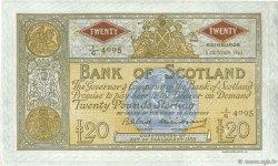 20 Pounds SCOTLAND  1963 P.094f VF+