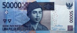 50000 Rupiah INDONESIA  2011 P.145e UNC