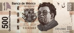 500 Pesos MEXIQUE  2010 P.126a