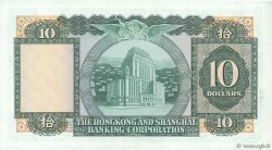 10 Dollars HONG-KONG  1976 P.182g EBC