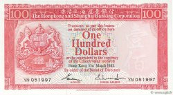 100 Dollars HONG KONG  1983 P.187c UNC