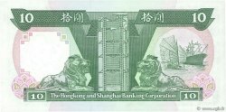 10 Dollars HONGKONG  1986 P.191a ST