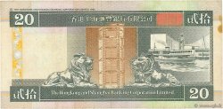 20 Dollars HONG KONG  1996 P.201b q.BB