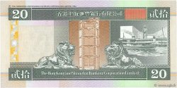 20 Dollars HONG KONG  1998 P.201d UNC-