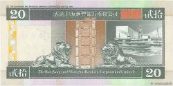 20 Dollars HONG KONG  2001 P.201d XF