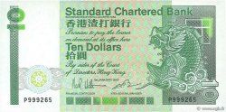 10 Dollars HONG KONG  1985 P.278a UNC