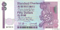 50 Dollars HONGKONG  1987 P.280b fST