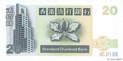 20 Dollars HONG KONG  1995 P.285b UNC