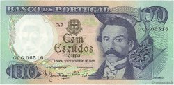 100 Escudos PORTUGAL  1965 P.169a EBC