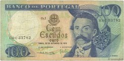 100 Escudos PORTUGAL  1978 P.169b RC+