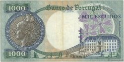 1000 Escudos PORTUGAL  1967 P.172b MBC