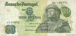 20 Escudos PORTUGAL  1971 P.173 BC+