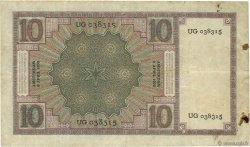 10 Gulden PAíSES BAJOS  1930 P.043b BC+