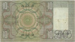 10 Gulden PAESI BASSI  1935 P.049 BB