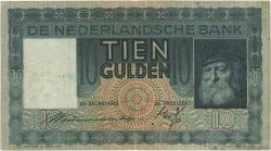 10 Gulden NIEDERLANDE  1936 P.049 fSS