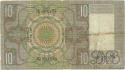 10 Gulden PAESI BASSI  1936 P.049 BB