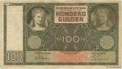 100 Gulden NETHERLANDS  1931 P.051a VF