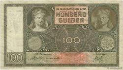 100 Gulden NIEDERLANDE  1935 P.051a S to SS