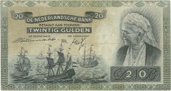 20 Gulden NIEDERLANDE  1939 P.054 SS