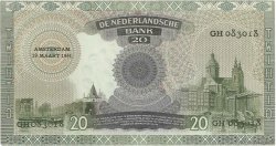 20 Gulden PAíSES BAJOS  1941 P.054 EBC+