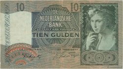 10 Gulden NIEDERLANDE  1942 P.056b SS