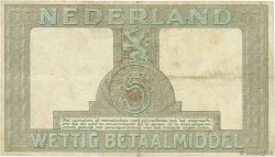 5 Gulden NETHERLANDS  1944 P.063 VF