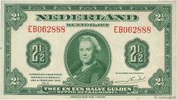 2,5 Gulden NETHERLANDS  1943 P.065a VF+
