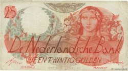 25 Gulden PAíSES BAJOS  1947 P.081 BC+
