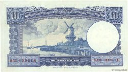 10 Gulden NIEDERLANDE  1949 P.083 fVZ