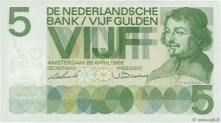 5 Gulden NIEDERLANDE  1966 P.090a fST